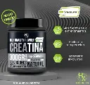 Holix Lab Creatina Monohidratada 300gr 60 Serv. Creapure Sabor Natural