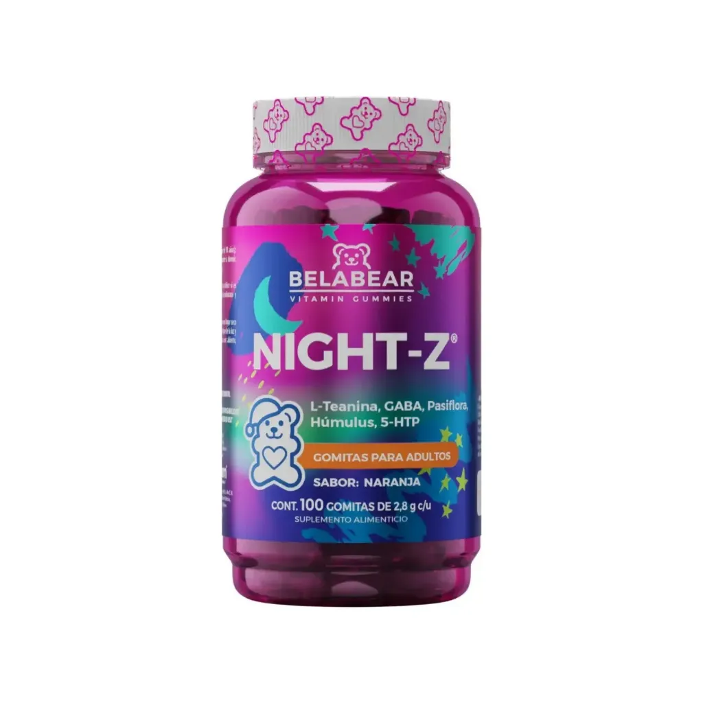 SOLANUM BELABEAR NIGHT-Z 100 GOMITAS PARA ADULTO