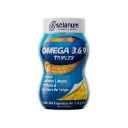 SOLANUM OMEGA 3, 6, 9 TRIPLEX ACEITE NATURAL CON 60 CAPSULAS