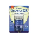 SOLANUM VITAMINA D3+VITAMINA K2, ACEITE DE LINAZA, AGUACATE Y GERMEN DE TRIGO CON 150 CÁPSULAS