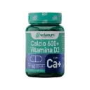 SOLANUM CALCIO 600+ VITAMINA D3 CON 90 CAPSULAS DE 700 MG