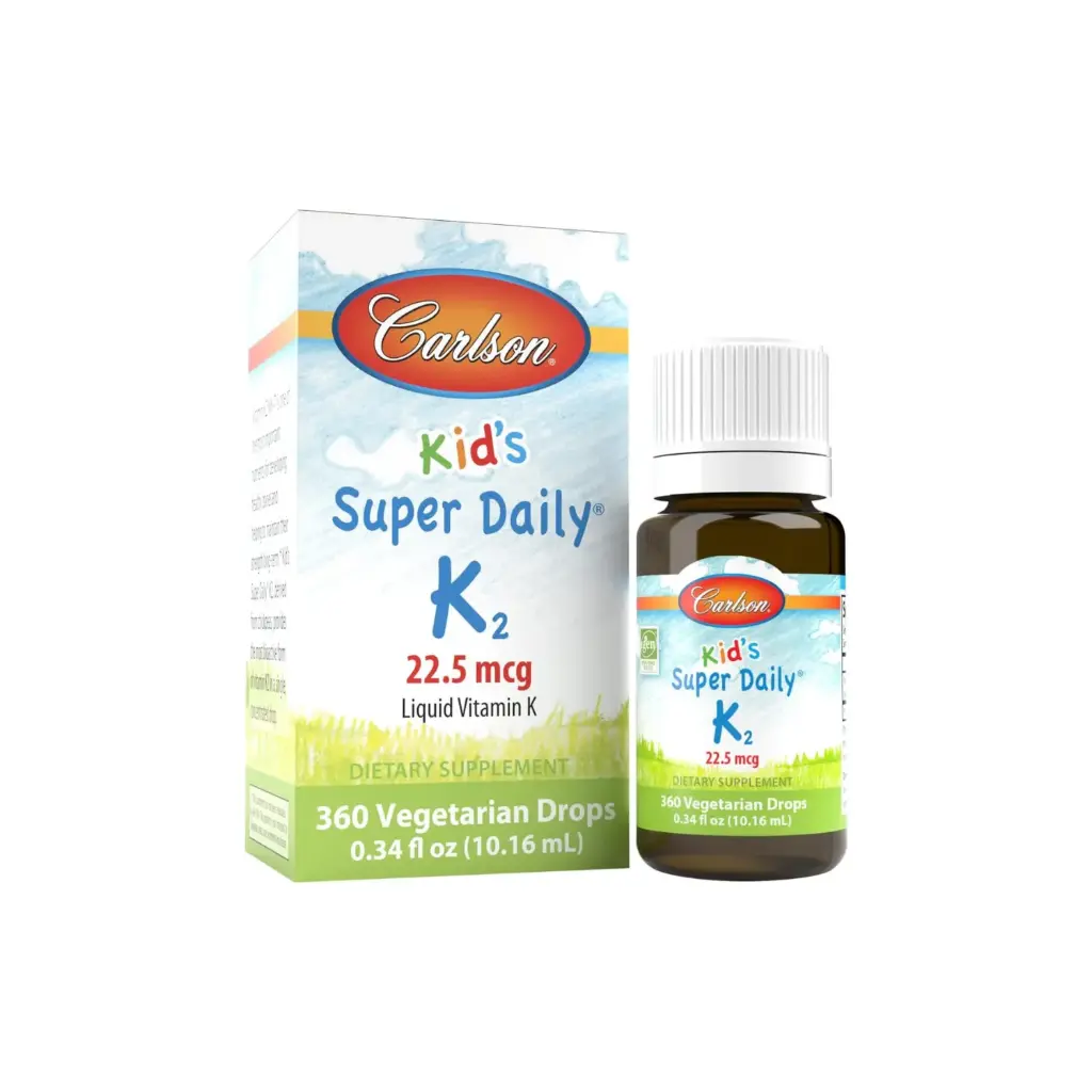 [088395103308] Carlson Labs Kid's Super Daily, Vitamina K2, 10.16 ml