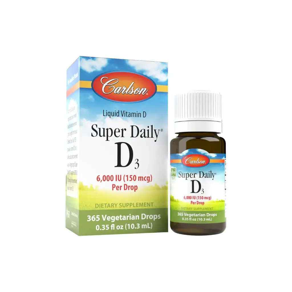 [088395120008] Carlson Labs Super Daily Vitamina D3, 10.3 ml