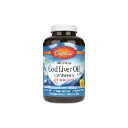 Carson Labs Aceite de Hígado de Bacalao + Vitamina A, 230 mg, 150 Capsulas Blandas
