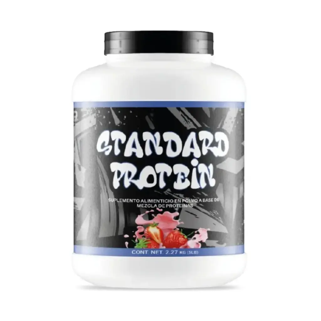 Ultra Pure supps Standard Proteina De Suero De Leche 5Lb Sabor Fresa