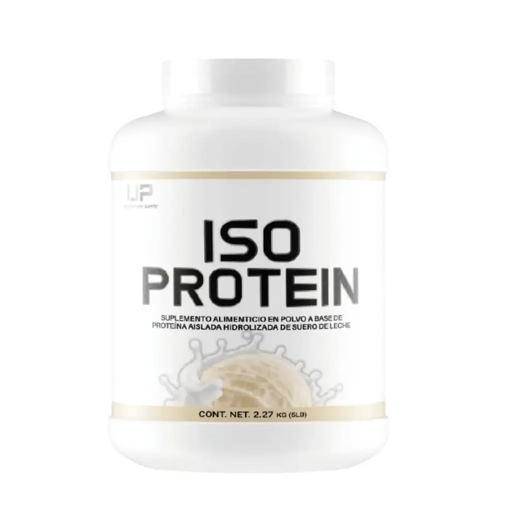 Ultra Pure Supps Iso Proteína Aislada E Hidrolizada 5lb  Vainilla Suplemento