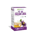 Greenside Té De Passiflora Incarnata Relajación Y Apoyo Al Descanso Natural 20 Bolsitas De 1 G