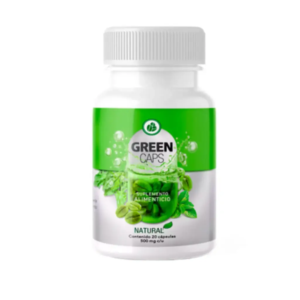 [green caps] Green Caps Ltanis Para bajar de peso 20 capsulas 