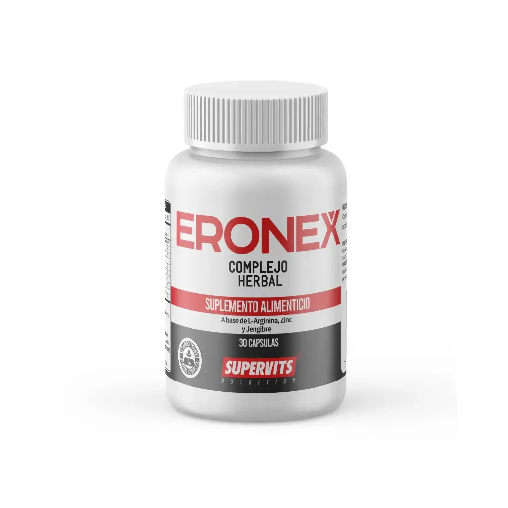 Supervits Eronex Complejo Herbal Salud Prostata 30 Capsulas 