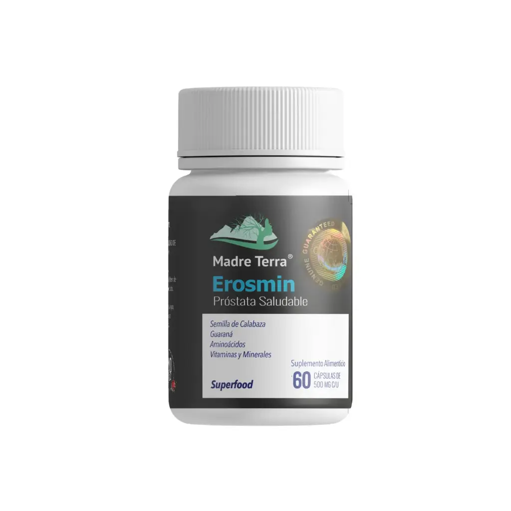Supervits Suplemento Erosmin 60 capsulas 