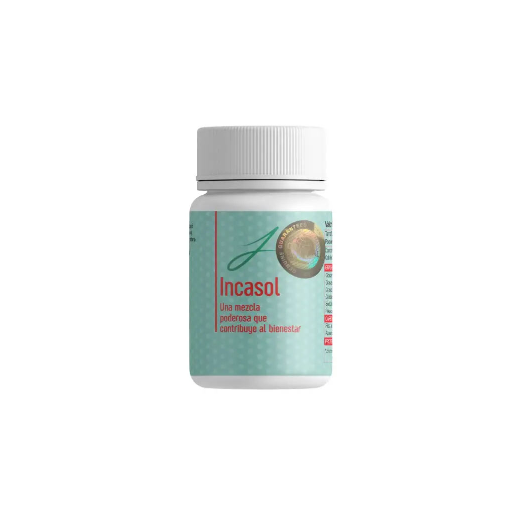 [incasol_original] Supervits Suplemento Incasol Original 30 capsulas  