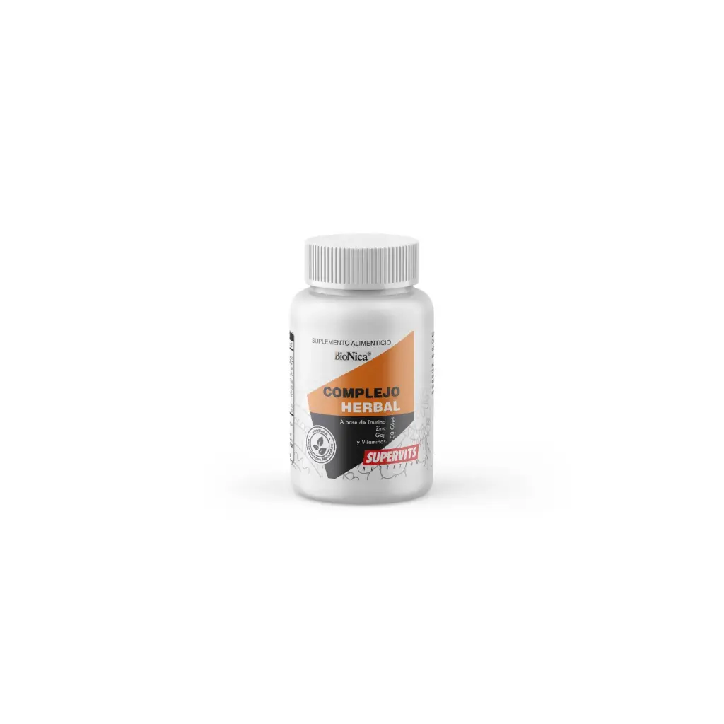 Supervits Bionica Complejo Herbal Suplemento Alimenticio 21 Capsulas 
