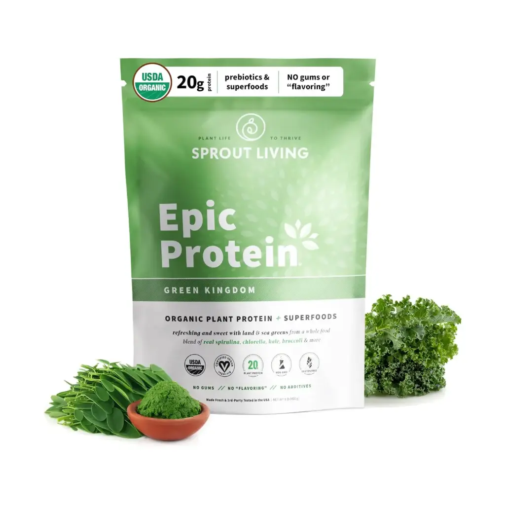 [852457007121] Sprout Living Epic Protein Berry Antiox 1 Libra, Nutrición Antioxidante y Recuperación Muscular