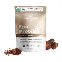 Sprout Living Epic Protein Coffee Mushroom 1 Libra, Energía Enfocada y Apoyo Adaptógeno con Hongos Medicinales