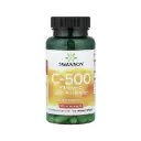Swanson C-500 Vitamina C Con Rosa Mosqueta, Salud Inmunitaria, 100 Cápsulas Veganas