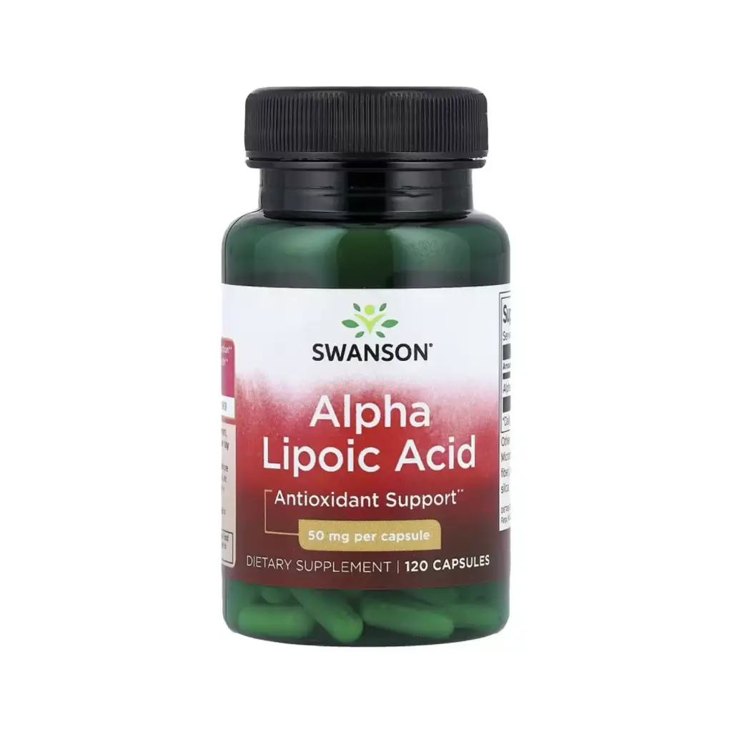 Swanson Ácido Alfa-lipoico, Protección Antioxidante 50 Mg, 120 Cápsulas 