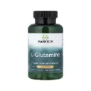 Swanson L-glutamina, Salud Y Recuperación De Los Músculos, 500 Mg, 100 Cápsulas Veganas 
