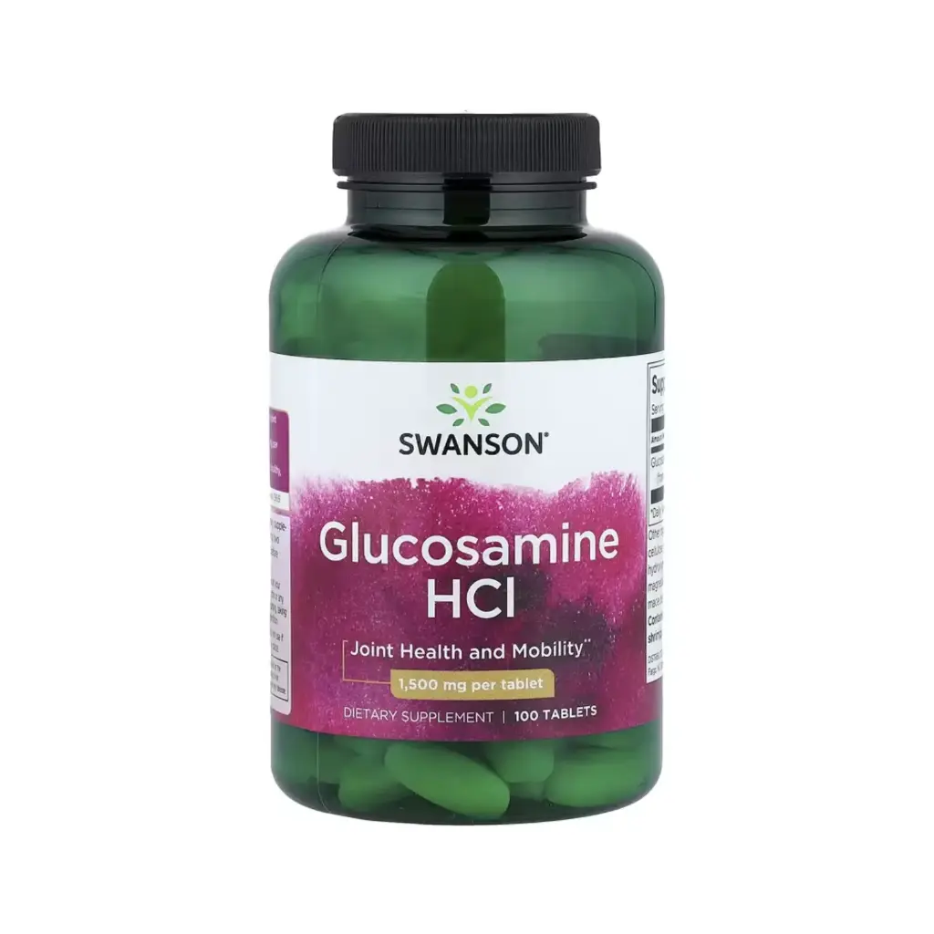 [087614018423] Swanson Clorhidrato De Glucosamina, Salud Y Movilidad De Las Articulaciones, 1500 Mg, 100 Comprimidos 