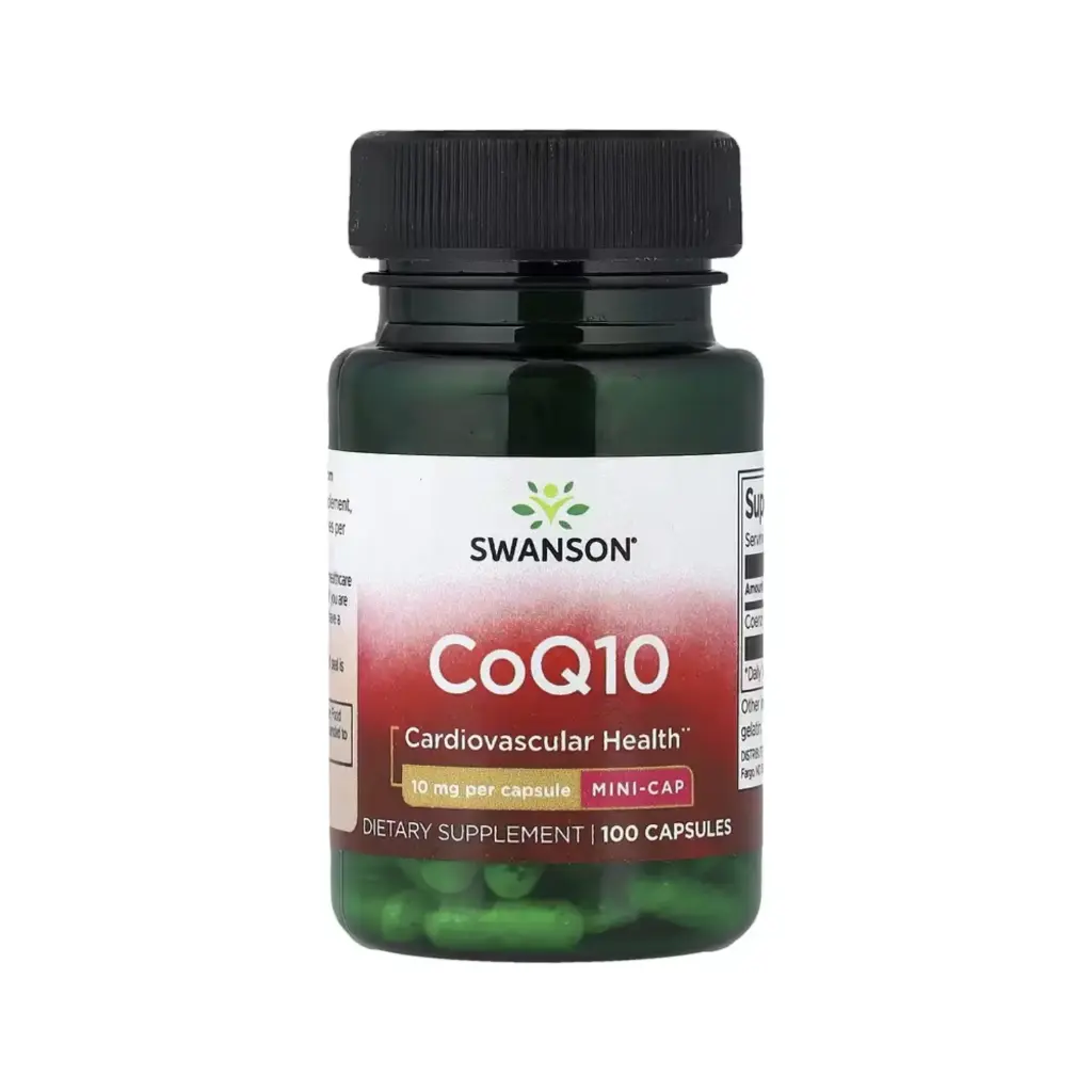 [087614018577] Swanson Coq10, Salud Cardiovascular 10 Mg, 100 Cápsulas 