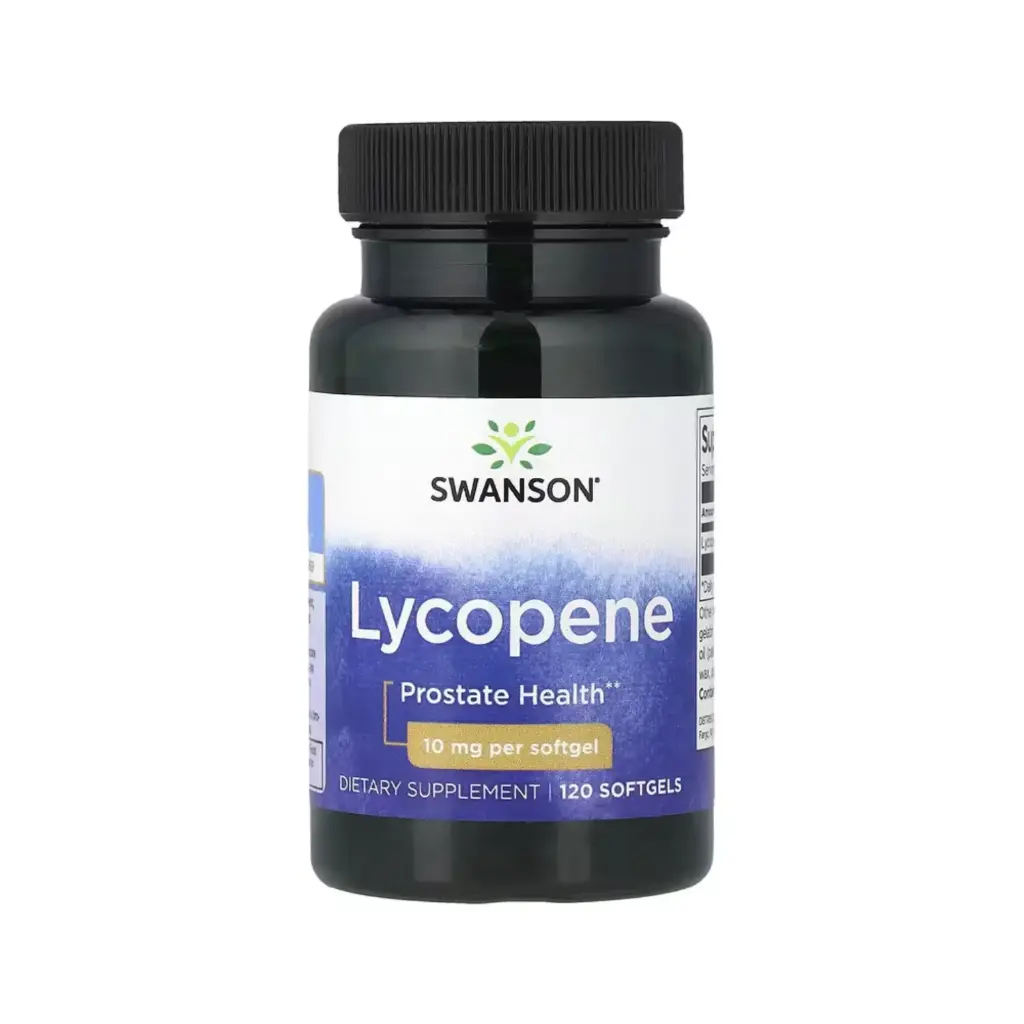 [087614019062] Swanson Licopeno, Salud De La Próstata 10 Mg, 120 Cápsulas Blandas 