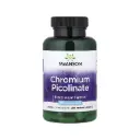 Swanson Picolinato De Cromo, Refuerzo Para La Glucemia, 200 Mcg, 200 Cápsulas Veganas 