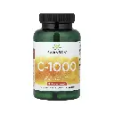 Swanson C-1000 Suplemento De Vitamina C Y Rosa Mosqueta, Salud Inmunitaria, 90 Cápsulas Veganas