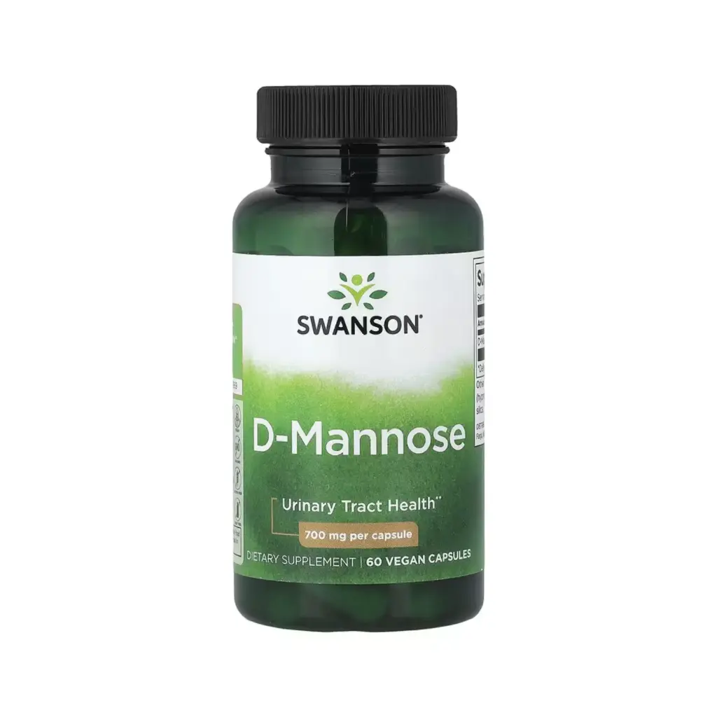 Swanson D-manosa, Salud De Las Vías Urinarias 60 Cápsulas Veganas, 700 Mg 