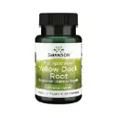 Swanson Raíz De Romaza Amarilla De Espectro Completo, Soporte Digestivo, 400 Mg, 60 Cápsulas