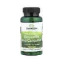 Swanson Boswellia Y Curcumina Full Spectrum, Salud Y Movilidad De Las Articulaciones 300 Mg Each, 60 Cápsulas