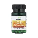 Swanson Vitamina D3, Alta Potencia, Salud Ósea E Inmunitaria 25 Mcg (1000 UI), 60 Cápsulas Blandas