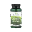 Swanson Espectro Completo, Cúrcuma, Boswellia Y Cereza Ácida, Salud Y Movilidad De Las Articulaciones 60 Cápsulas