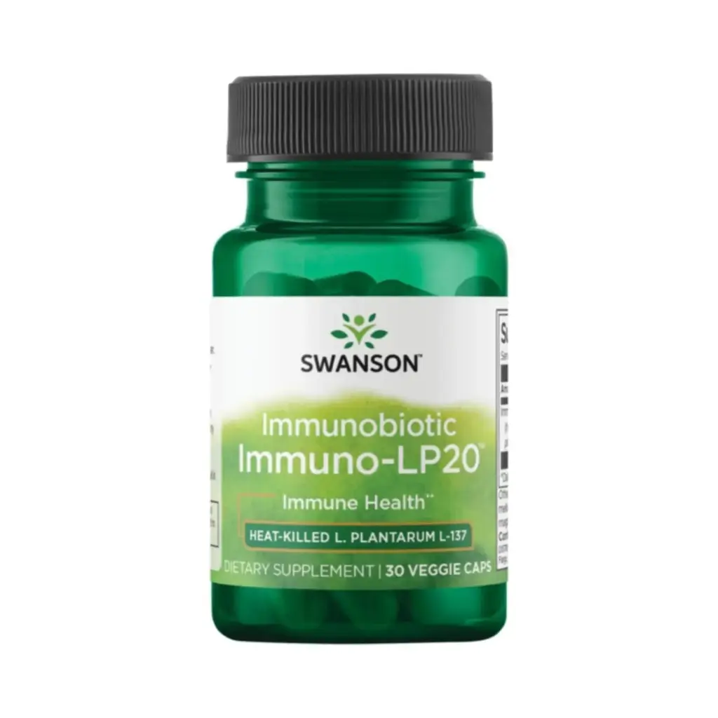 Swanson Immunobiotic Immuno-LP20, 50 Mg, 30 Cápsulas Vegetarianas