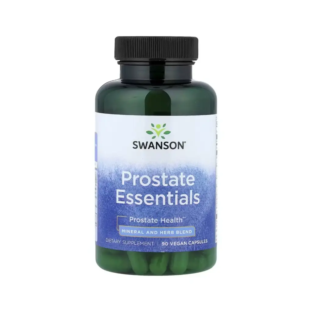 [087614071022] Swanson Prostate Essentials, Prostate Essentials, Salud De La Próstata, 90 Cápsulas Veganas 