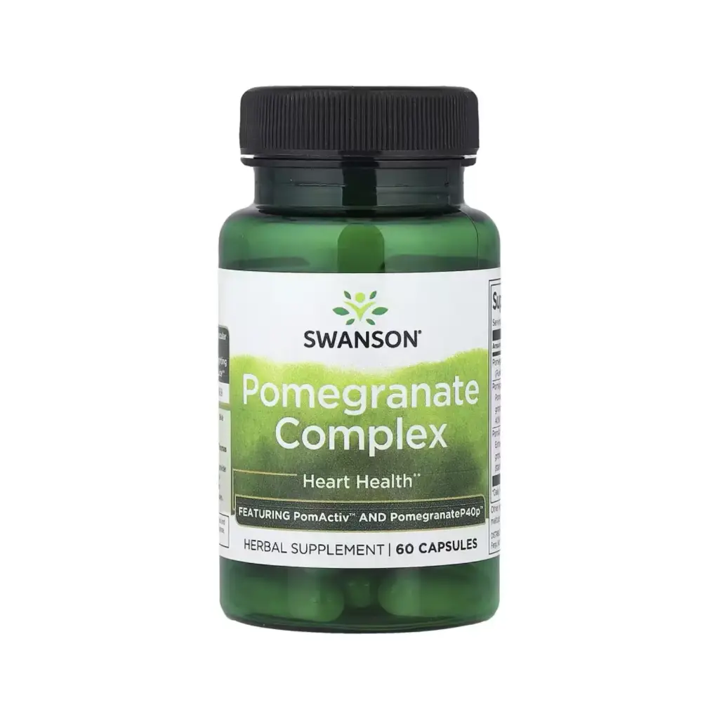 [087614142661] Swanson Complejo De Granada, Salud Del Corazón, 60 Cápsulas 