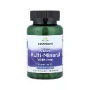 Swanson Albion, Suplemento Multimineral Con Hierro, Salud General, 120 Cápsulas 