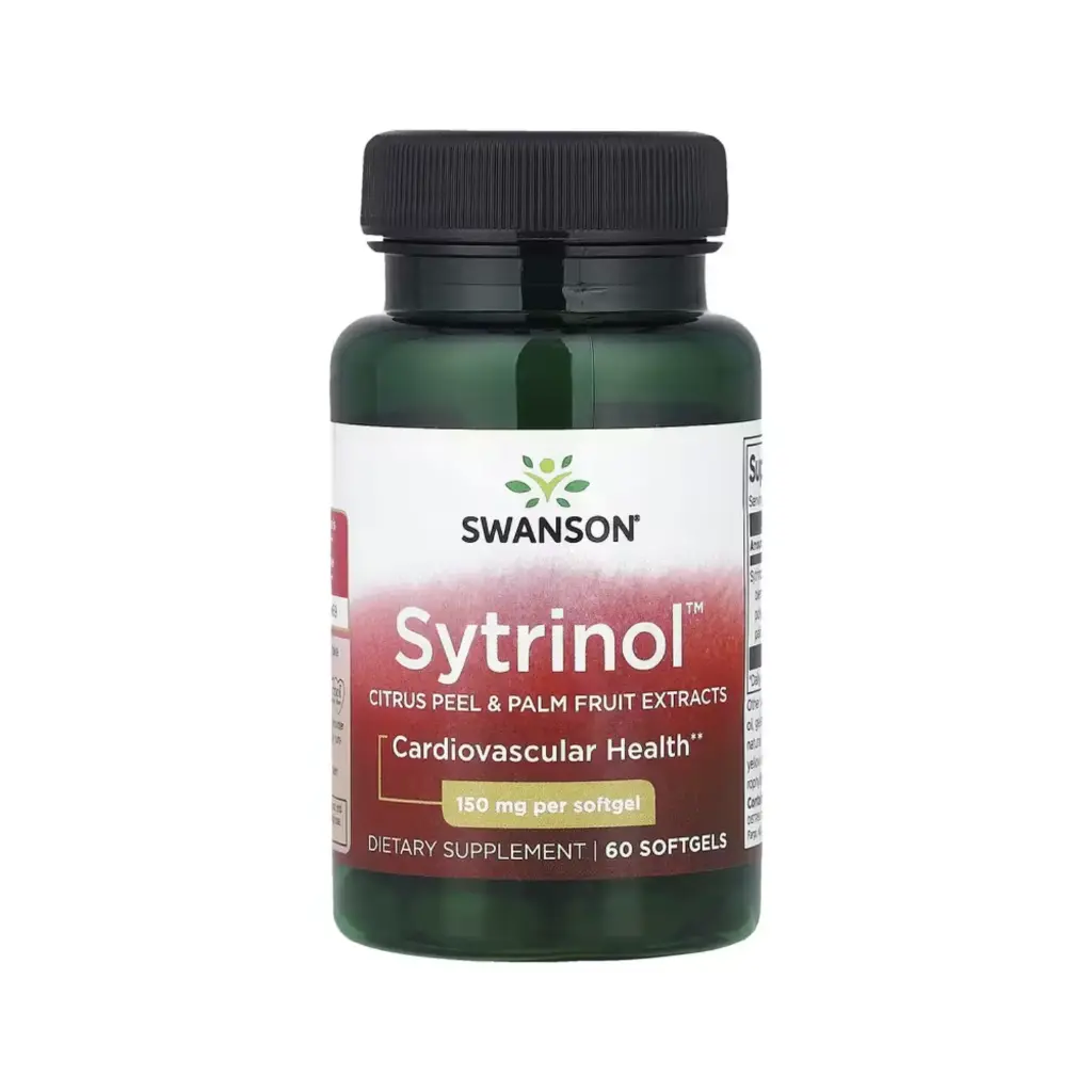 [087614022369] Swanson Sytrinol, Salud Cardiovascular, 150 Mg, 60 Cápsulas Blandas 