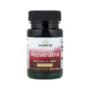 Swanson Resveratrol, Salud Cardiovascular, 50 Mg, 30 Cápsulas 