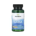 Swanson Gaba, Concentración Máxima, Promueve La Relajación, 750 Mg, 60 Cápsulas Vegetales 