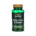 Swanson Pure Liver & Detox, Promueve La Desintoxicación Natural Del Organismo, 60 Cápsulas Vegetales