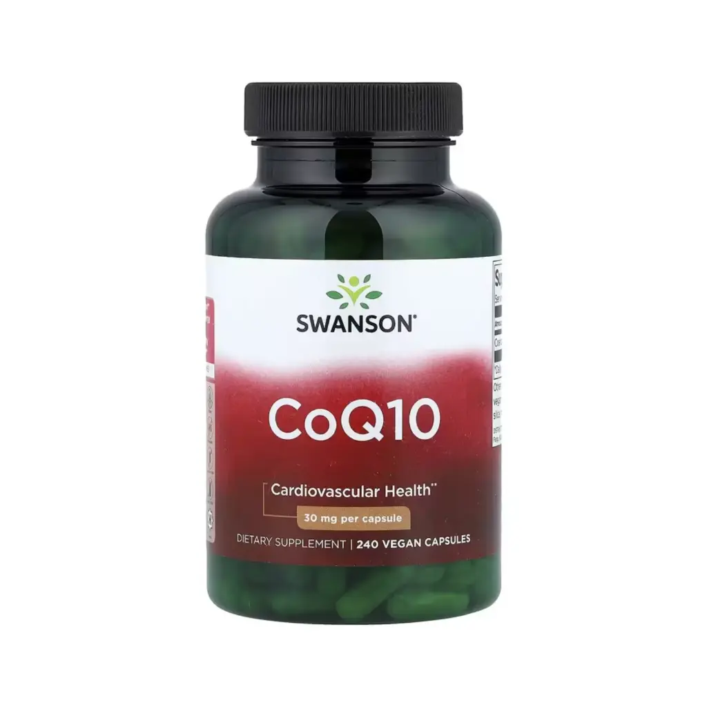 Swanson Coq10, Salud Cardiovascular 30 Mg, 240 Cápsulas Veganas 