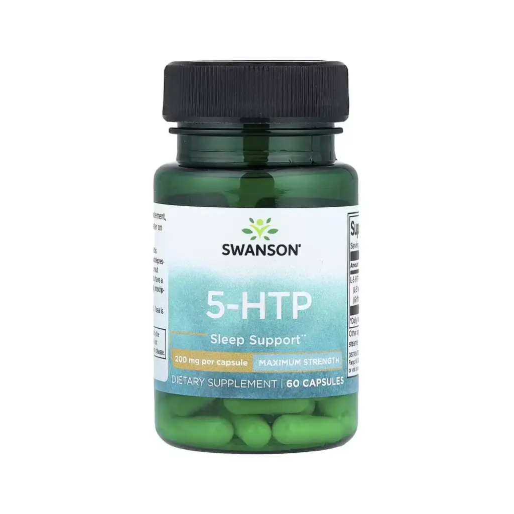 Swanson 5-HTP, Refuerzo Para El Sueño, 200 Mg, 60 Cápsulas 