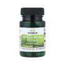 Swanson Extracto De Ginkgo Biloba, Estandarizado, Salud Cognitiva 60 Mg, 30 Cápsulas