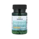 Swanson Melatonina, Dosis Ultrabaja, Refuerzo Para El Sueño 500 Mcg, 60 Cápsulas Veganas