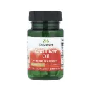 Swanson Aceite De Hígado De Bacalao, Salud Del Corazón Y El Cerebro 30 Cápsulas Blandas 