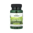 Swanson Semilla De Chía Full Spectrum, Fuente De Fibra, Proteína, Calcio Y Ácidos Grasos Esenciales 400 Mg, 60 Cápsulas