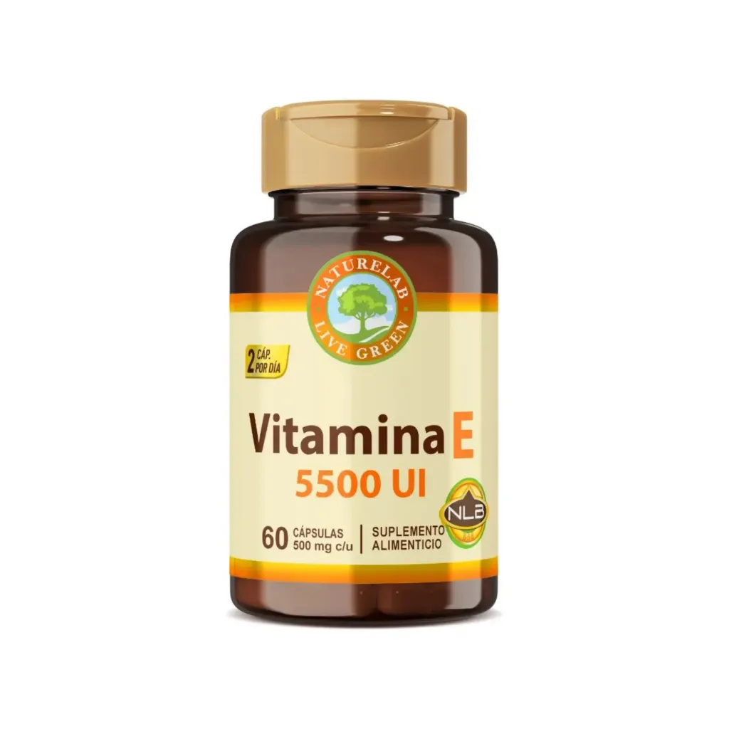 Naturelab Vitamina E 500mg 60 Capsulas