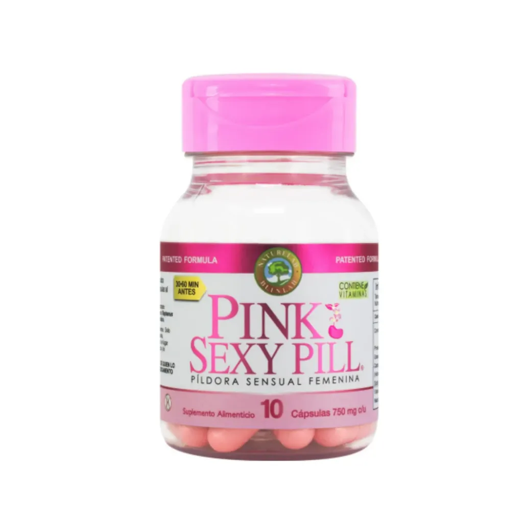 Blinlab Pink Sexy Pill Pildora Sensual Femenina Con 10 Capsulas de 750mg