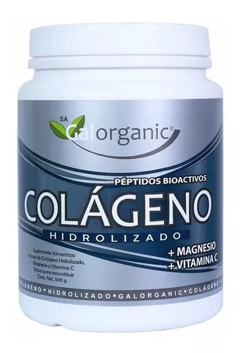 [161123_03865] Galorganic Colágeno Hidrolizado + Magnesio+vit C 500Gr