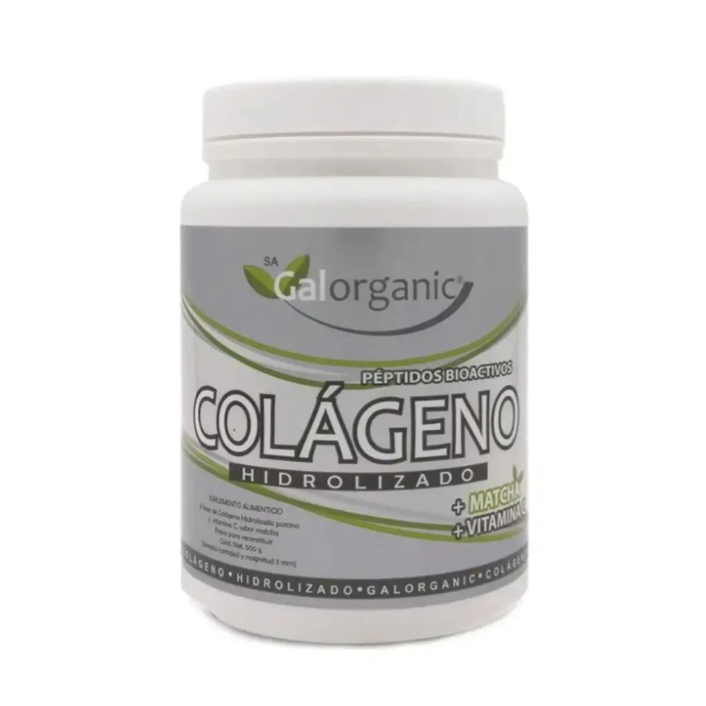 [782150087840] Galorganic Colágeno Hidrolizado Matcha Y Vitamina C 500g 