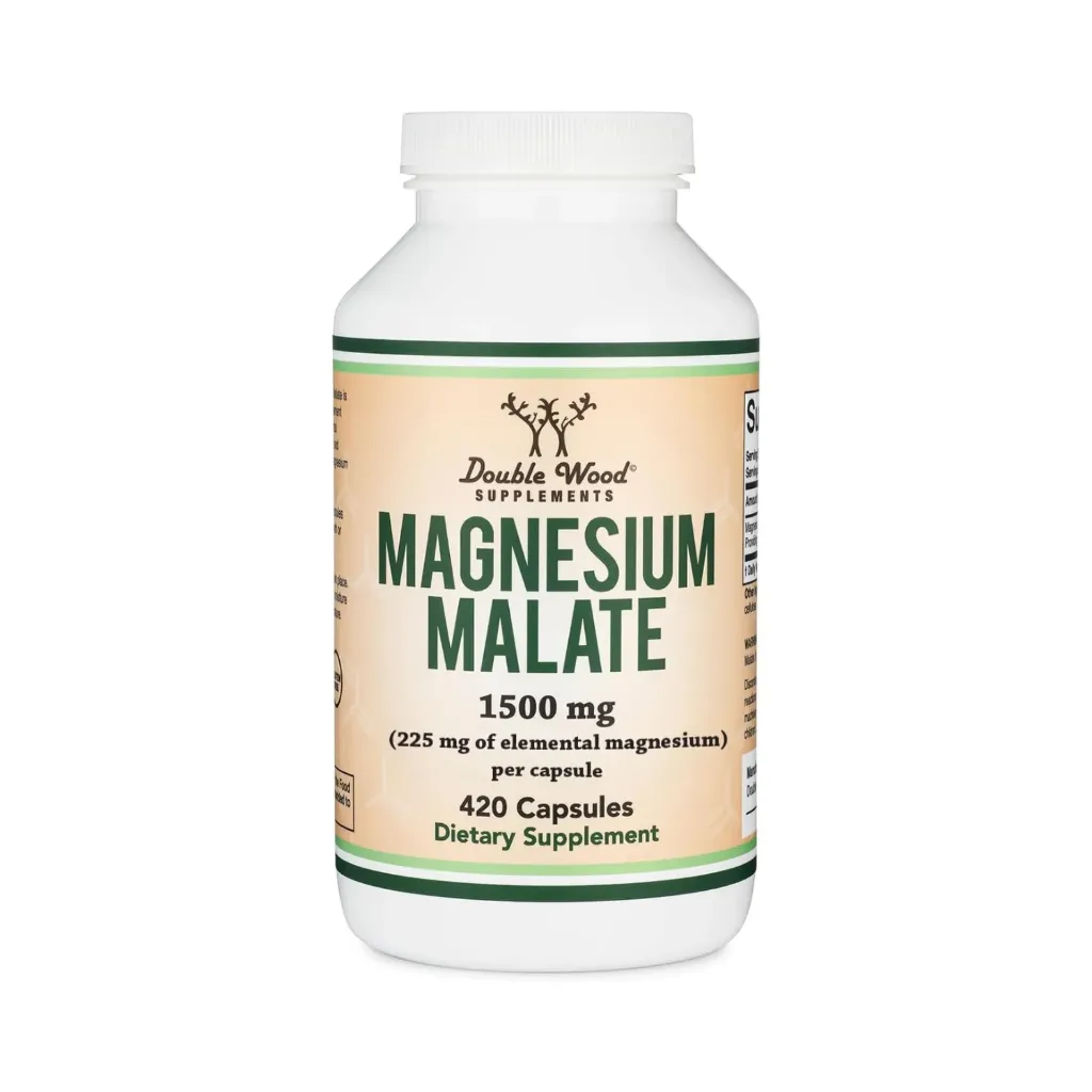 Double Wood Malato De Magnesio 500 Mg 420 Caps
